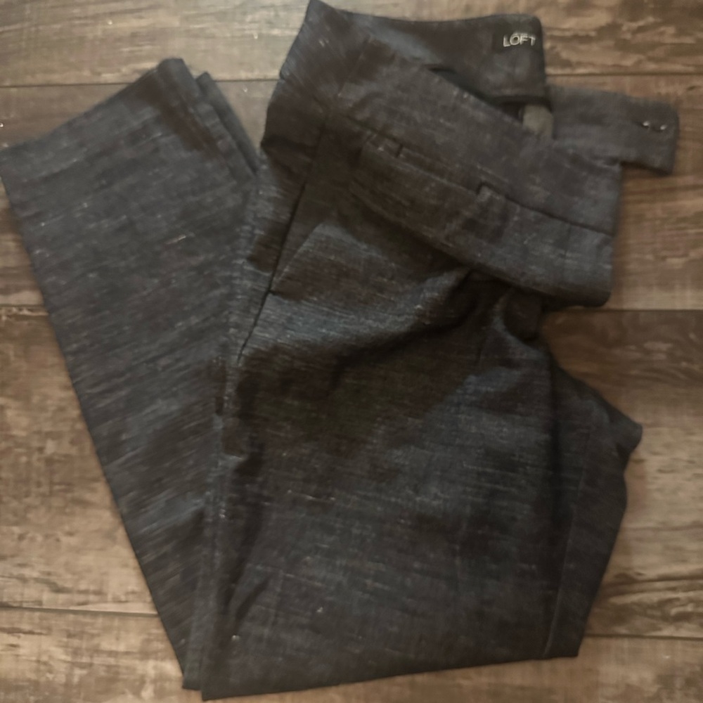 Ann Taylor LOFT Dark Jean Marisa Style Pants